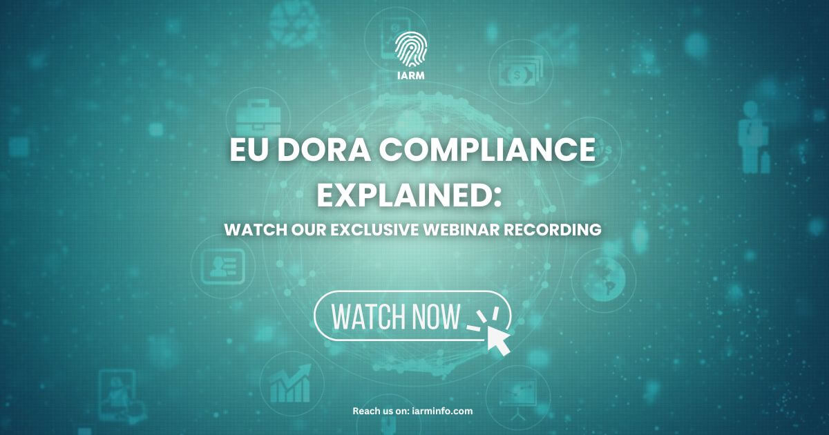 EU DORA Compliance Webinar